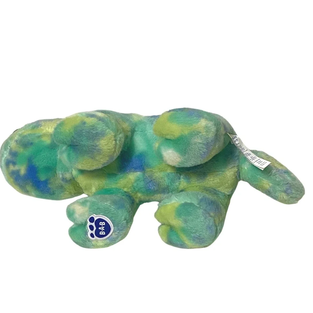 BABW Build a Bear Tie Dye Chameleon Plush 17